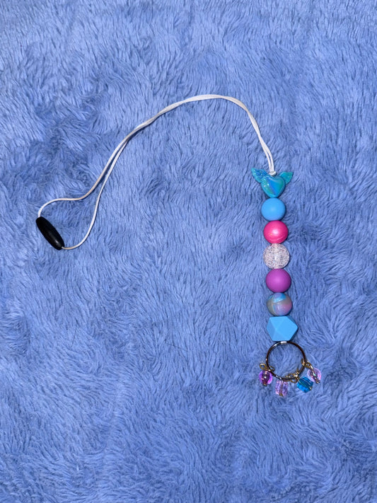 Hearts and Crystals Car Charm